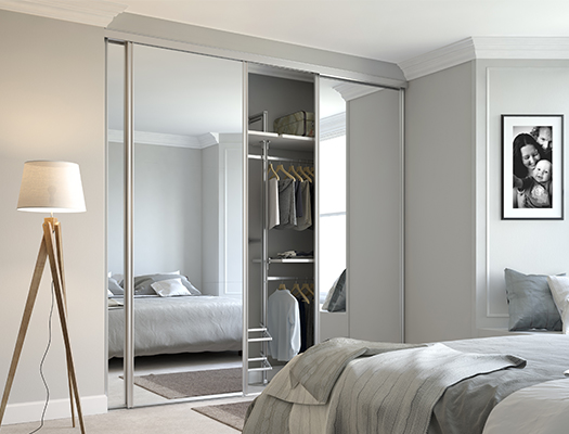 wardrobes for small rooms | spaceslide