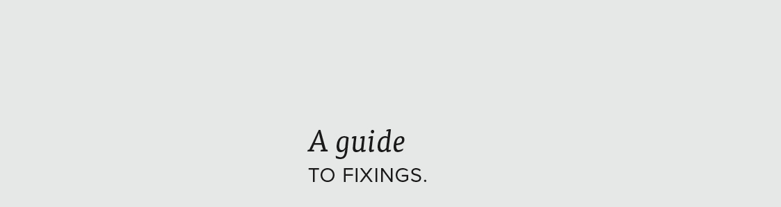Instruction Graphics Guide To Fixings